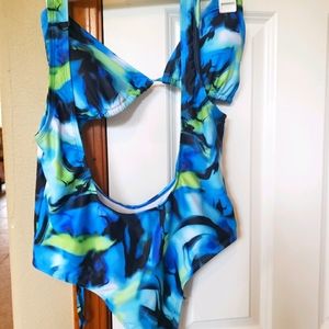 2 piece cheeky sling suit